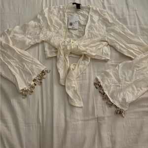 Forever 21 White Blouse